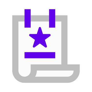 Reklam, reklam, reklam, reklam, poster, metin basit simgesi, vektör illüstrasyonu