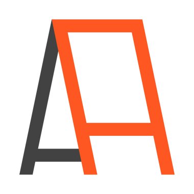 İmza panosu basit simgesi, vektör illüstrasyonu