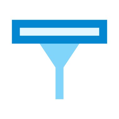 Beyaz üzerine minimalist vektör illüstrasyonu