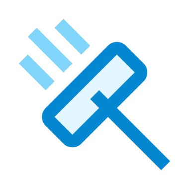 Beyaz üzerine minimalist vektör illüstrasyonu