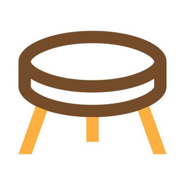 sehpa, vektör minimalist illüstrasyon