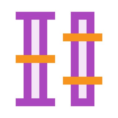 su boruları, minimalist vektör çizimi