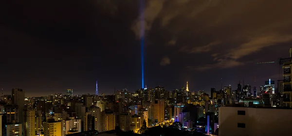 São Paulo à noite — Fotografia de Stock