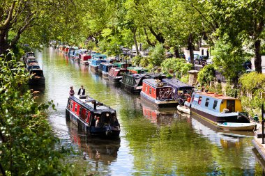 Küçük Venedik, Regent's kanal, Londra - İngiltere
