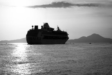 Santos, Brezilya için transatlantik.