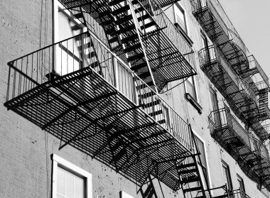Yangın merdiveni, New York