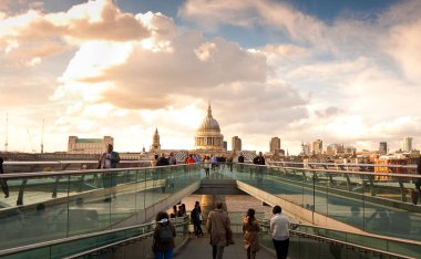 St Paul Cathedral. Londra, İngiltere