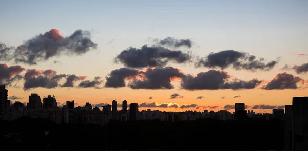 Horizonte de sao paulo — Foto de Stock