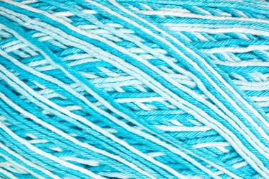 Örgü örmek için yün iplik dokusuna dayalı arkaplan.