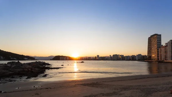 Gün Batımında Sao Vicente Şehri Manzarası — Stok fotoğraf