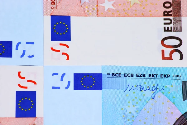 Euro faturaları (yakın)