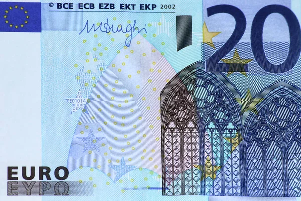 Euro Bills Close — Stock Photo, Image