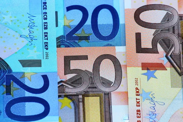 Euro faturaları (yakın)