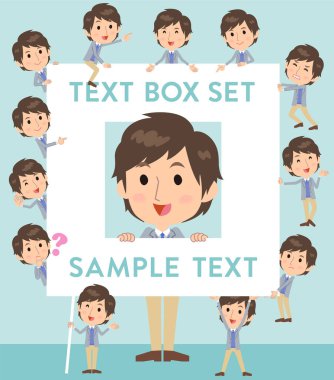 Ceket mavi yelek erkekler metin kutusu