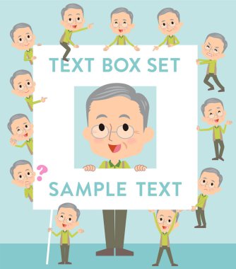 Yeşil yelek dedesi metin kutusu