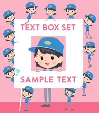 Teslimat kadın metin kutusu