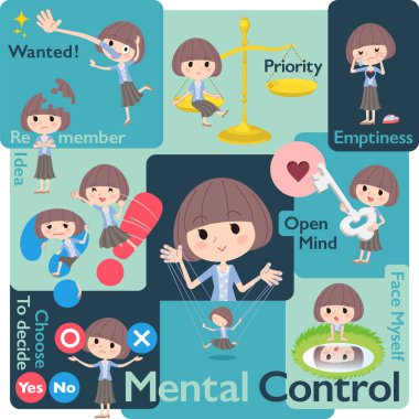 Mavi hırka kadın akıl ve irade püre