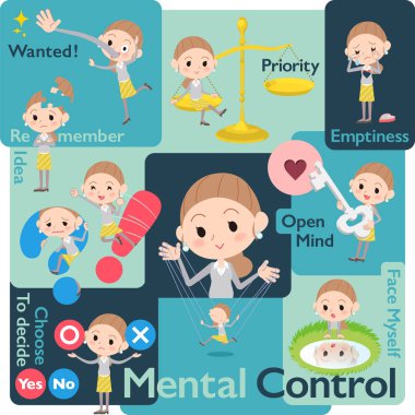 Düğüm saç sarı etek kadın akıl ve irade