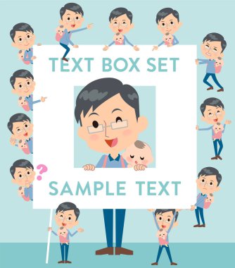 Baba ve bebek metin kutusu