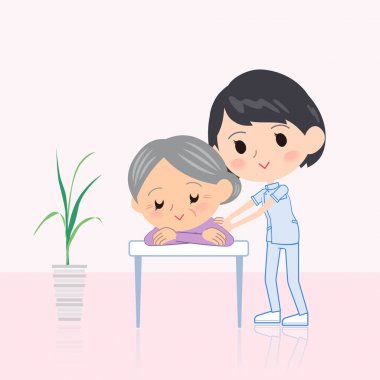 masör kadın masaj sahne