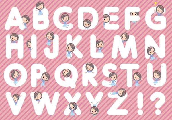 Mavi elbise kafa bandı kız A to Z