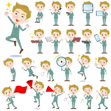 Sarı saçlı adam beyaz 2