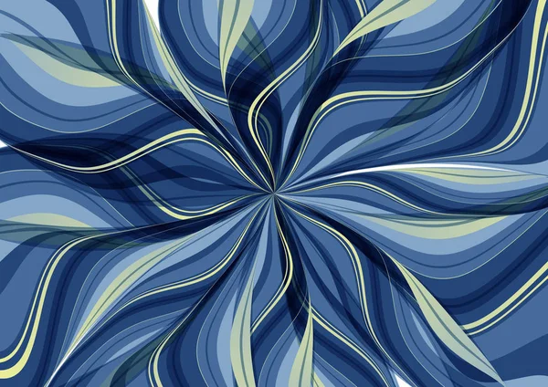 Голубая волна — стоковый вектор
