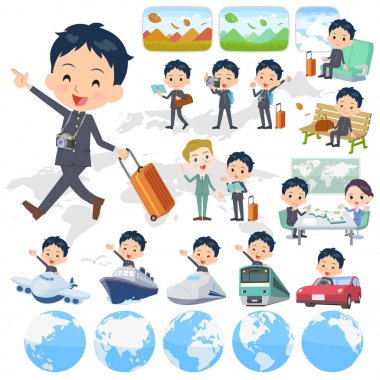 okul çocuk gakuran seyahat