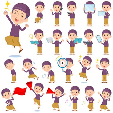 Arap adam mor stili 2