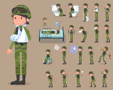 düz türü askeri giyim woman_sickness