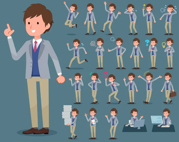 düz tip ceket mavi yelek men_1