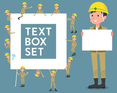 düz tip kask inşaat işçisi man_text kutusu