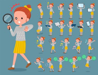 düz tip puantiyeli elbise girl_2 şerit