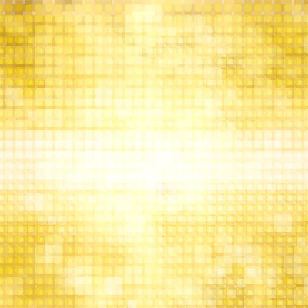 Mosaik prickar paljett guld — Stock vektor