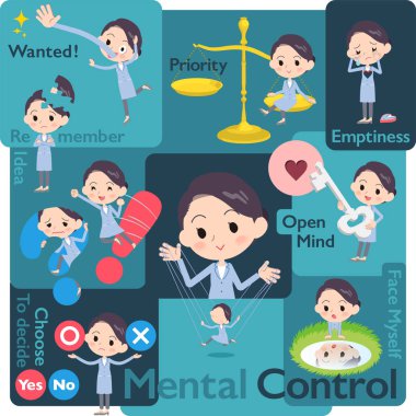 Beyaz önlük women_Mental ve iradesiyle