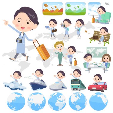 Beyaz önlük women_travel