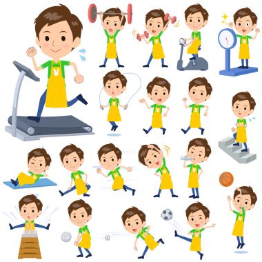 Çocuk bakıcısı men_Sports ve egzersiz