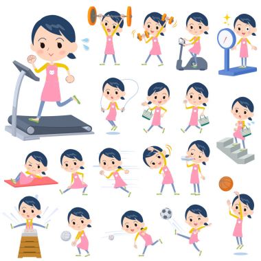 Çocuk bakıcısı women_Sports ve egzersiz
