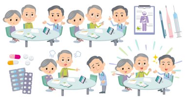 Toplantı Konferans eski koca ve karısı doctor_2