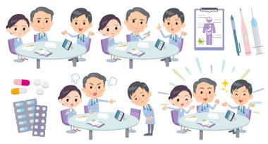 Toplantı ders hastane hemşire doktor adam nurse_2