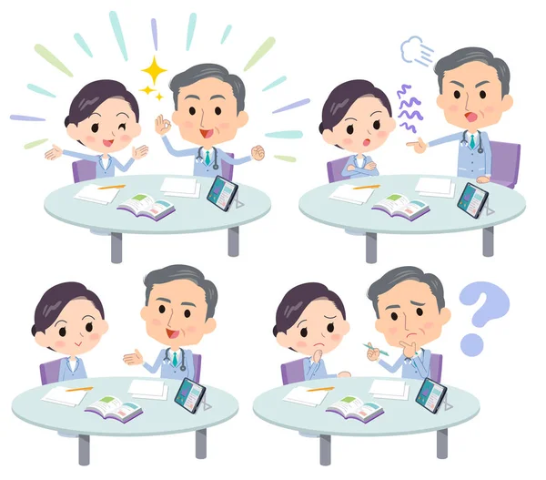 Toplantı ders hastane hemşire doktor adam nurse_1