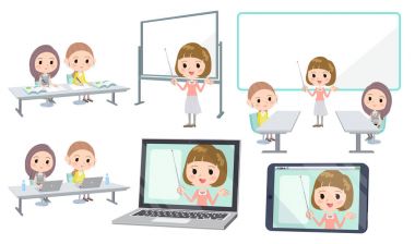 Toplantı ders iş kadın group_3