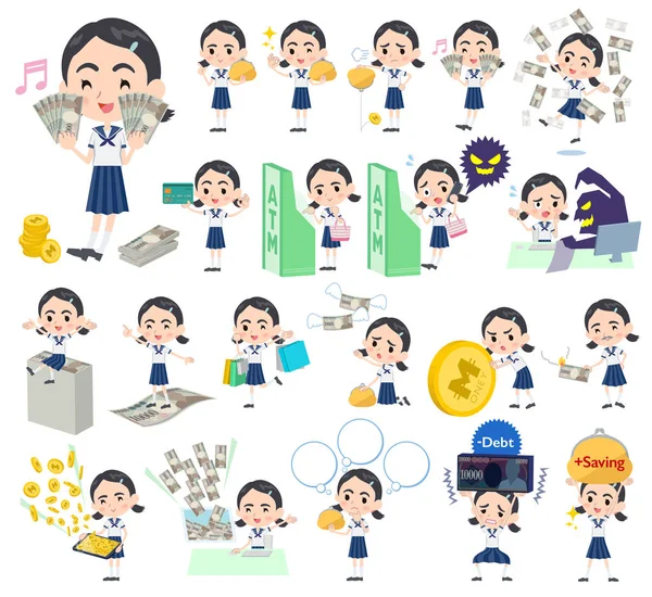 Denizci kıyafeti kalın kaşlar girl_money