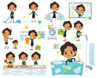 iş siyah women_Housekeeping