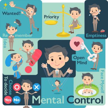 Bej takım elbise kısa saç sakal men_Mental ve iradesiyle