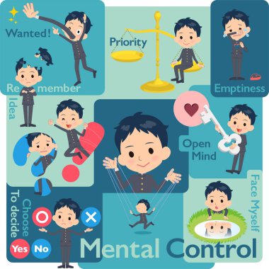 okul çocuk gakuran_Mental ve iradesiyle