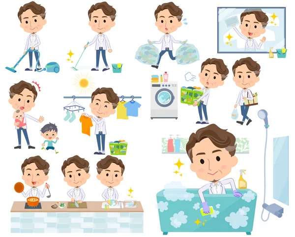 man_housekeeping vahşi orta yaşlı