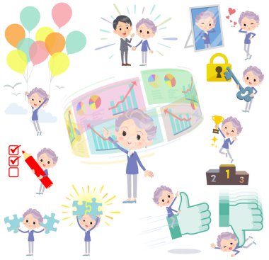 Mavi tek parça eski women_success ve pozitif