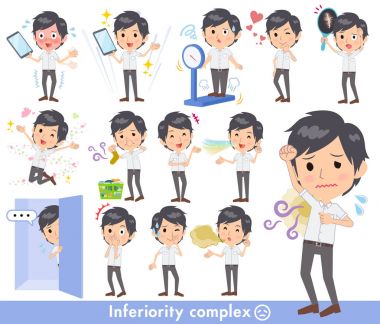 Beyaz kısa kollu men_complex