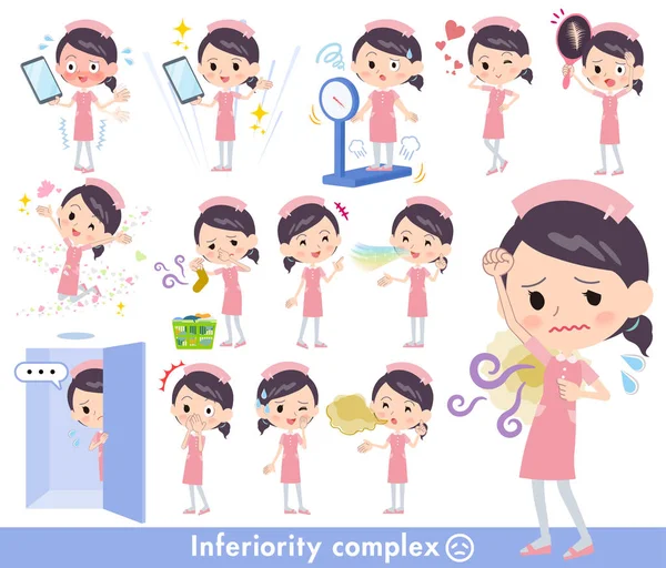 Nővér viselet women_complex — Stock Vector